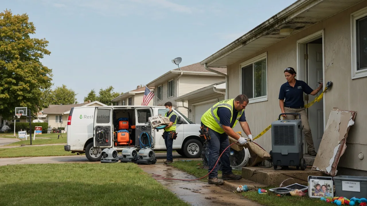Water Damage Restoration in Sulphur Springs, OH near me